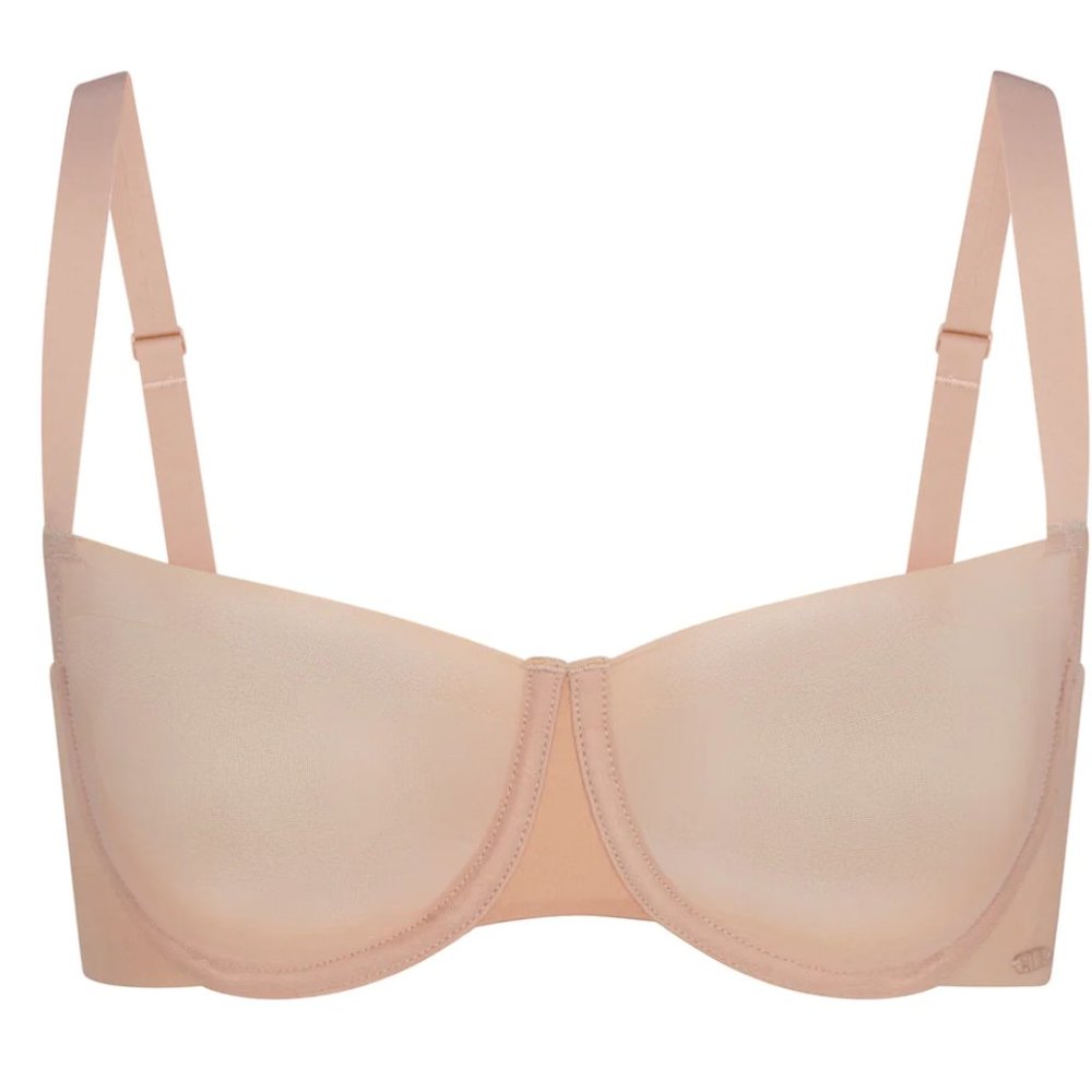 SKIMS Bra No Show Unlined Balconette Bra | MICA / 42 / DD